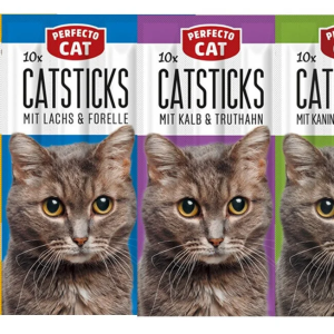 Perfecto Cat Cat Sticks ласощі для котів у вигляді паличок,10 штук по 5г