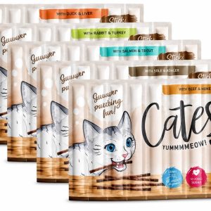 Catessy Sticks - ласощі для котів з таурином у вигляді паличок, 10 штук по 5г