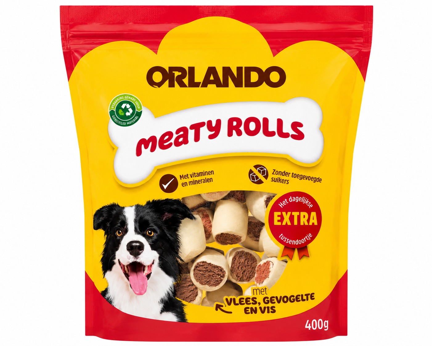 Orlando Meaty Rolls - м’ясні ласощі для собак, 400г