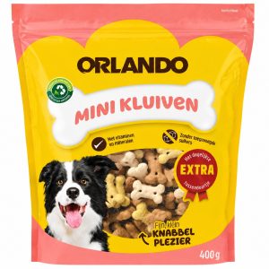Orlando Mini Bones - хрусткі ласощі для собак, 400г