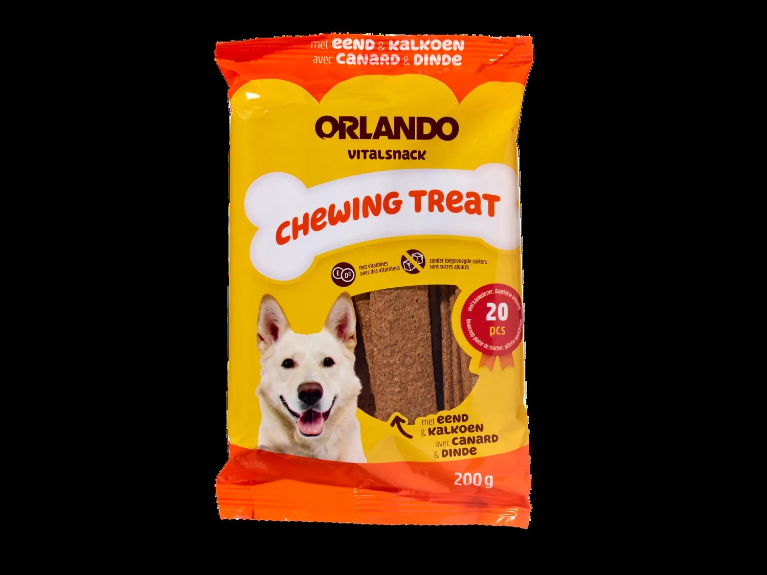 Orlando VitalSnack Chewing Treat - жувальні ласощі для собак 20 штук по 10г - Зображення 2